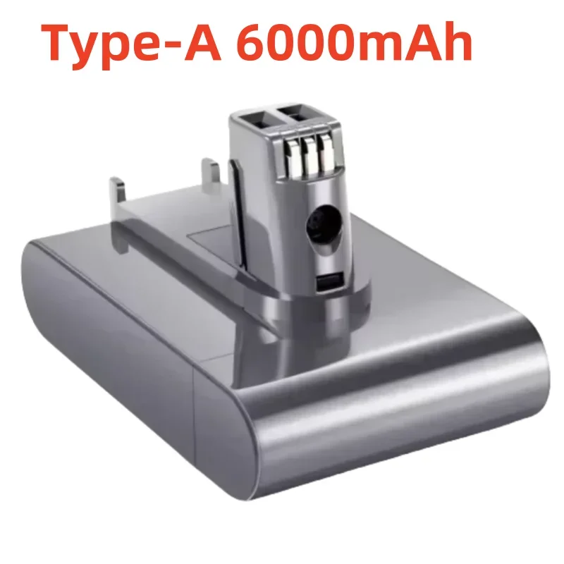 para Dyson Batería 6000mAh Batería de repuesto DC35 Tipo A Compatible con baterías de aspiradora de mano DC31 DC34 DC44 DC45.