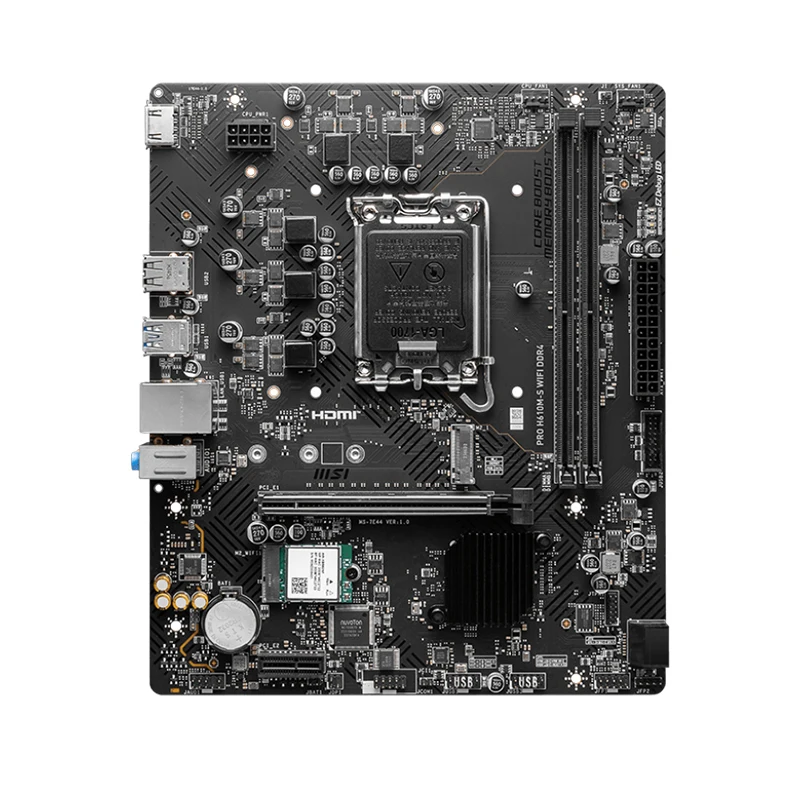 اللوحة الأم MSI PRO H610M-S WIFI DDR4 - LGA1700 لـ Intel 12/13/14th Gen، Dual-Channel DDR4، PCIe 4.0، WiFi 6 #2