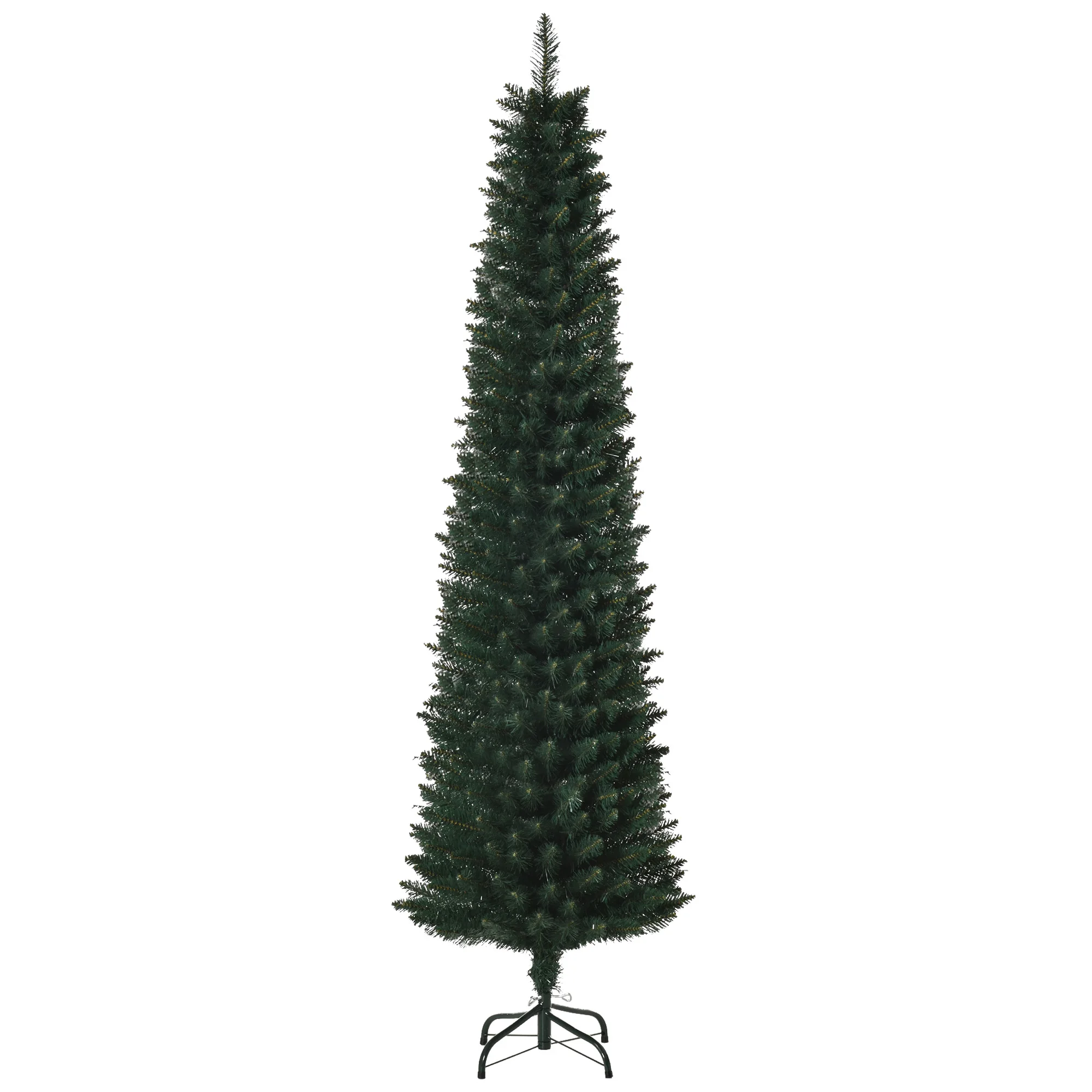 Homcom Kunstkerstboom Kerstdecoratie voor Binnen Groen