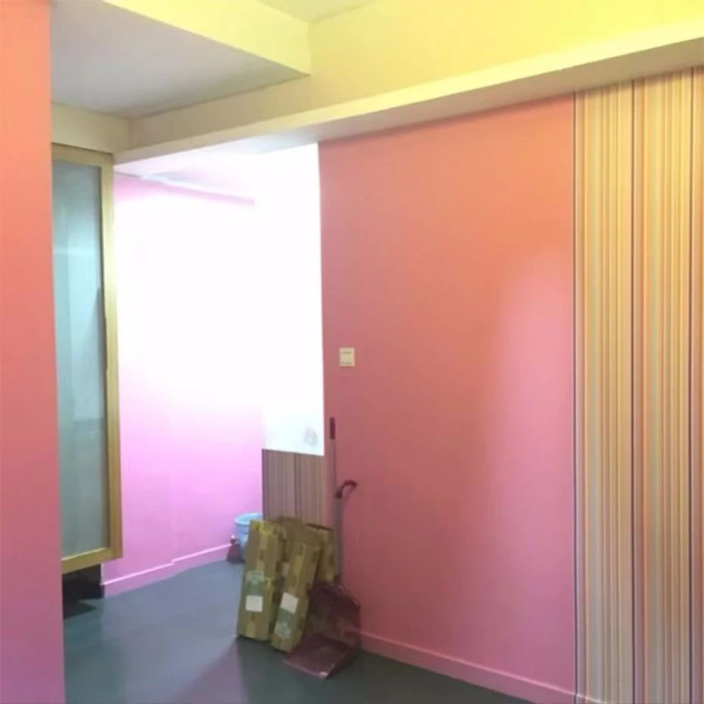 สีทึบสติกเกอร์กันน้ํา PVC ห้องนอนหอพักตู้เสื้อผ้าผนังตกแต่งวอลล์เปเปอร์ DIY Home Decor