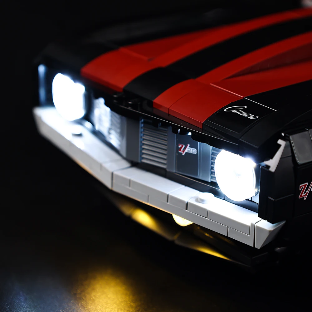 LED Light  Kit For 10304 Chevroleted Camaro Z28 DIY Toys Set Not Included Building Blocks Only Lighting Kit