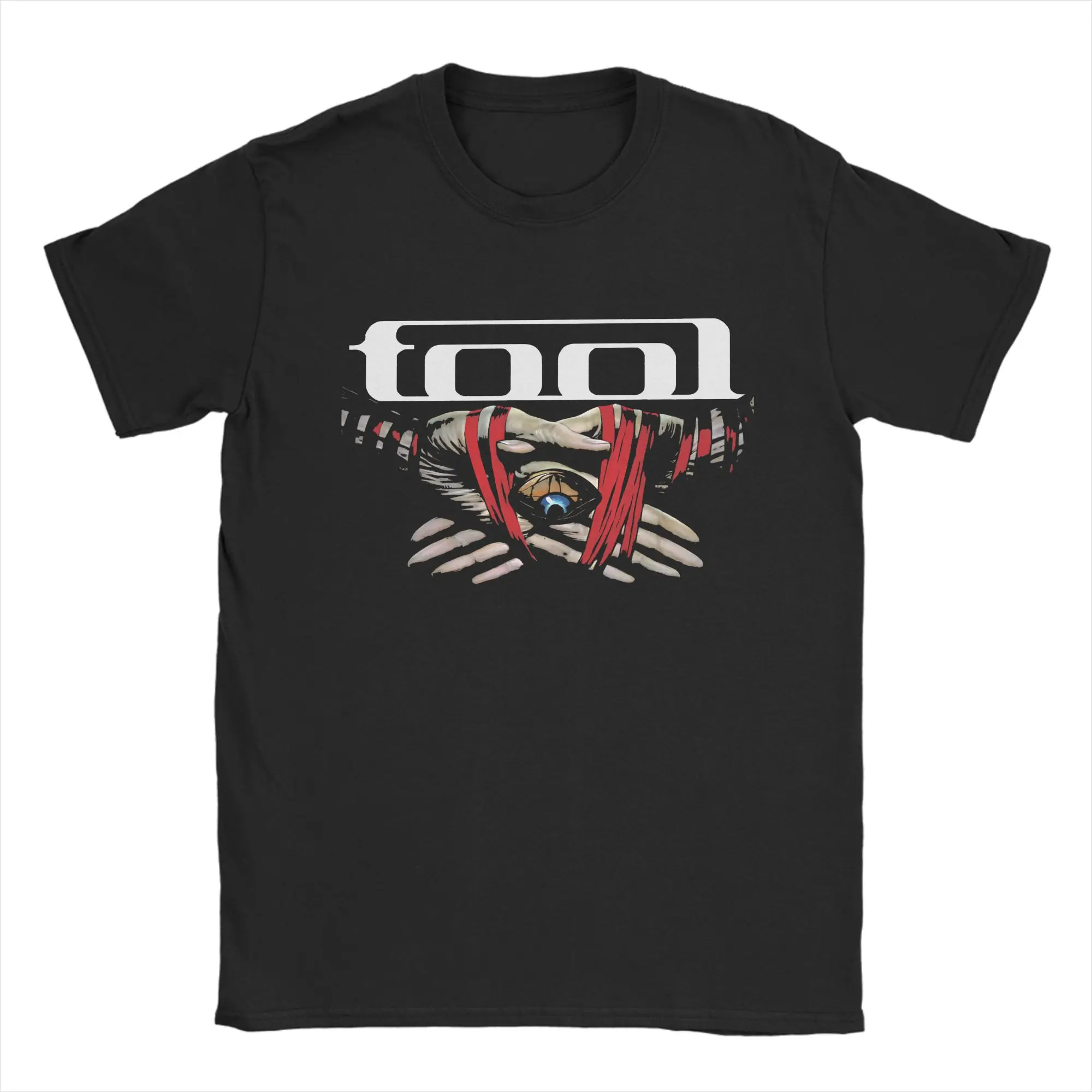 Tools Band Shake Hands T Shirt For Men Women Cotton Clothing Funny  Round Neck Short Sleeve