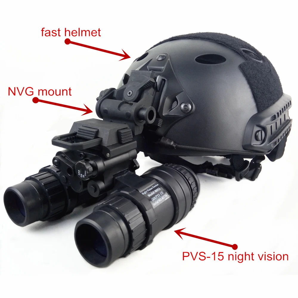 Nylon L4 G24 L4G24 NVG Wilcox Mount Bracket Holder For PVS15 PVS18 GPNVG18 Goggle Night Vision Stent Skip Fast OPS Helmet Parts