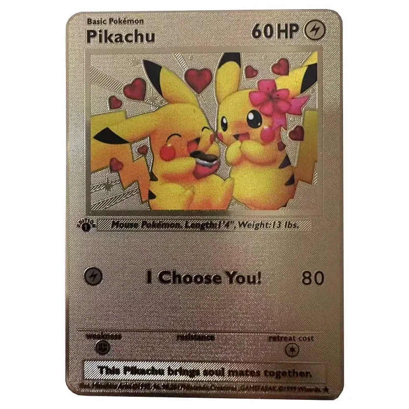 Pokemon Metallkarte 10.000 Punkte Arceus Charizard Raichu Super Card Golden English Mewtwo Vmax GX EX Weihnachtsgeschenk