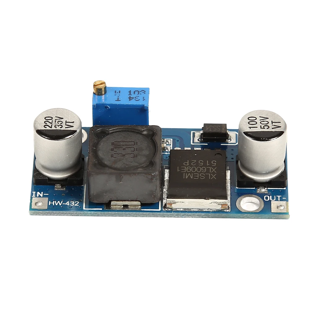  20-1 PCS XL6009 DC-DC 5V-35V Output Adjustable Boost Module HW-432 Plate Step Up Module Board 3V~32V to 5V~35V