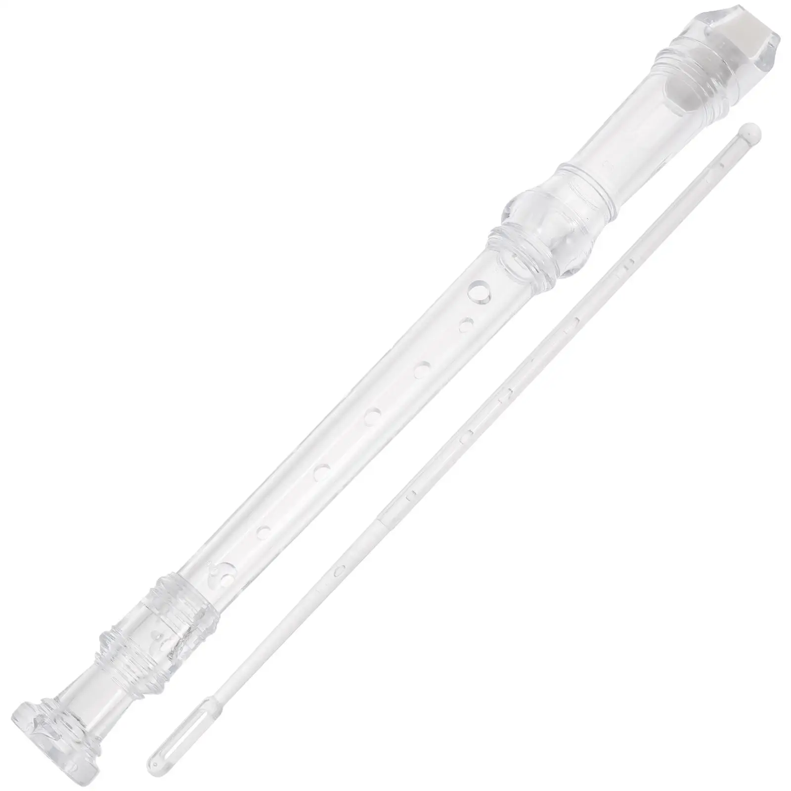 

ABS 8 Hole Soprano Recorder Toy Flute for Kids Musical Instrument Birthday Gift Bright Sound Easy Learn Play Premium Material