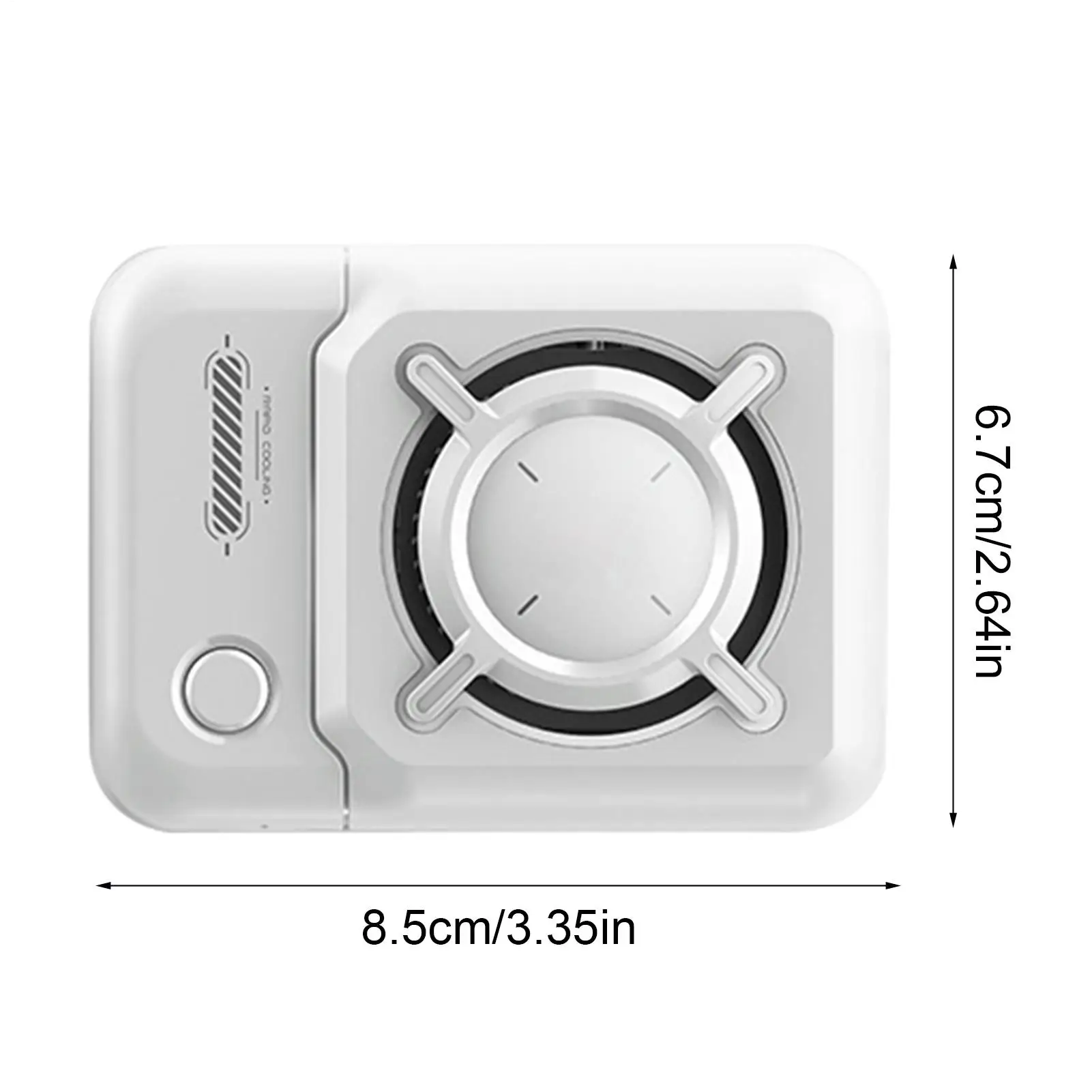 Stretching Gamepad Radiator Gamepad Cooler Three-Gear Adjustable Low Noise Radiator For MEMO S 2/S3 Extendable Handle Radiator