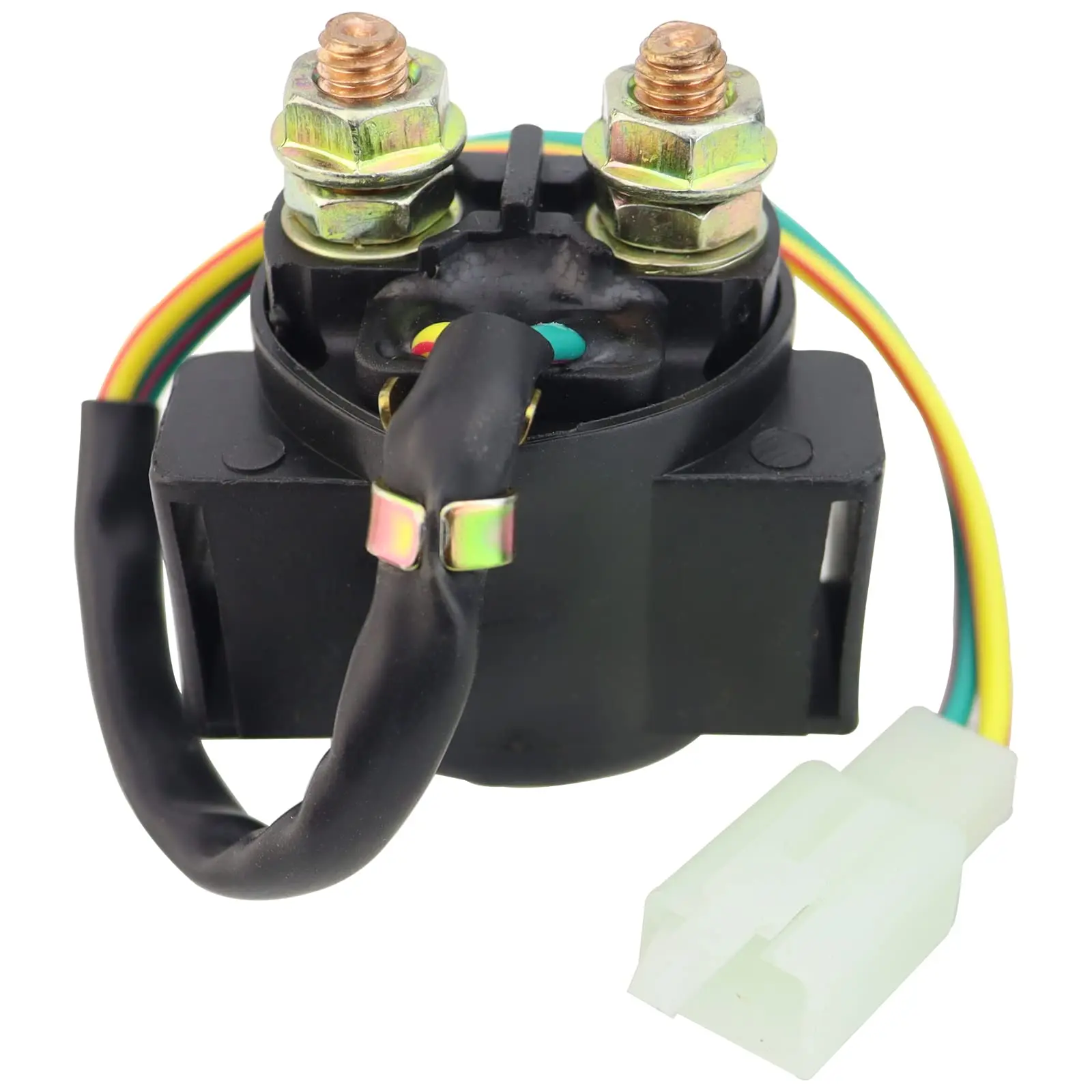 Starter Motor Solenoid Relay Fit for GY6 Engine 125CC 150CC ATV Scooter Moped Go Kart Quad 4 Wheelers Taotao SUNL Coolster Baja