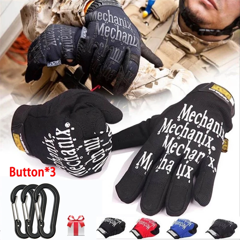 Special Forces Tactical Gloves Men Full Finger Military Gloves Outdoor Sports Mountaineering Gloves Cycling Motorcycle Gloves