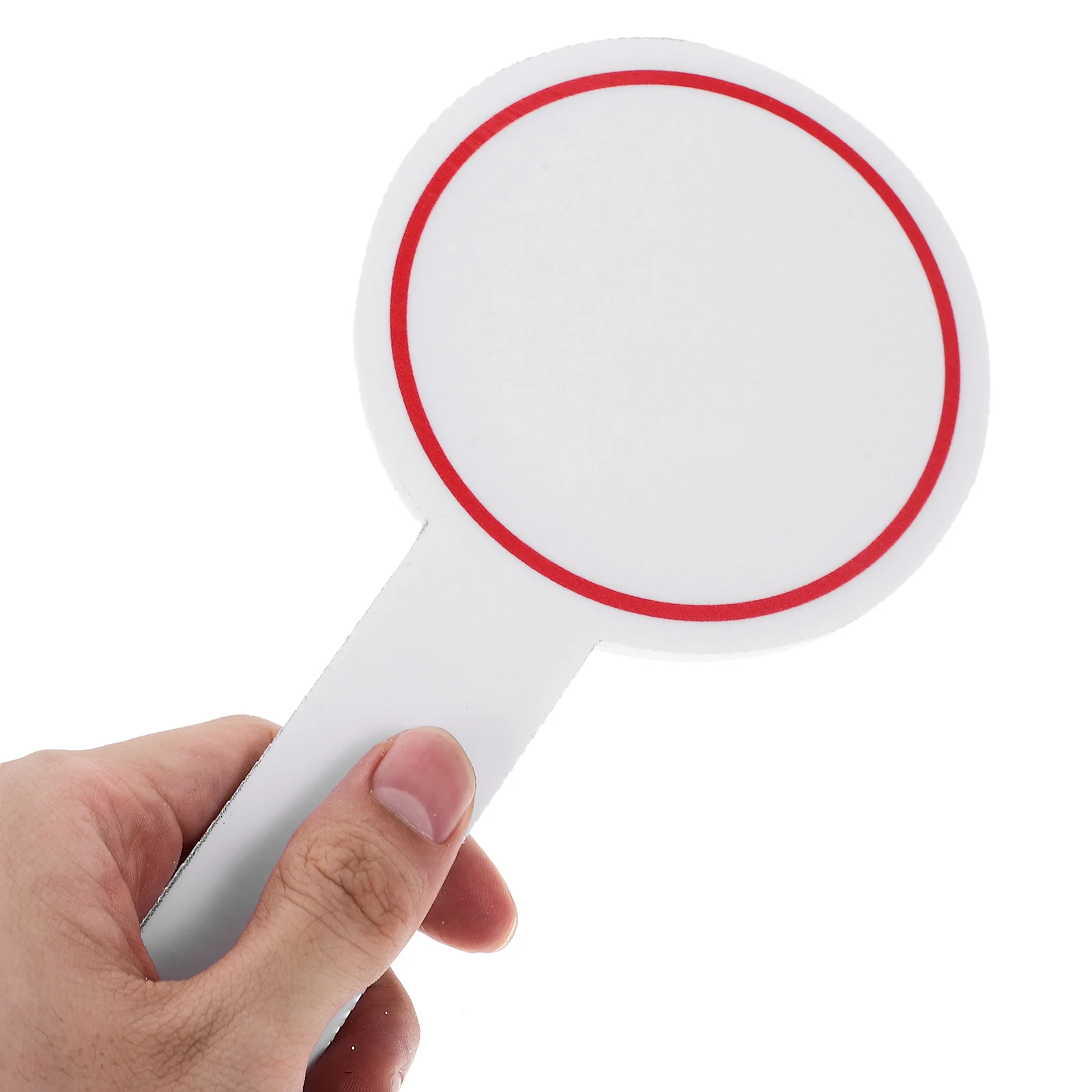 

20Pcs Scoreboard Handheld Mini Whiteboard Dry Erase Paddle Blank Writing Board for Sports Voting Classroom Erasable Presentation