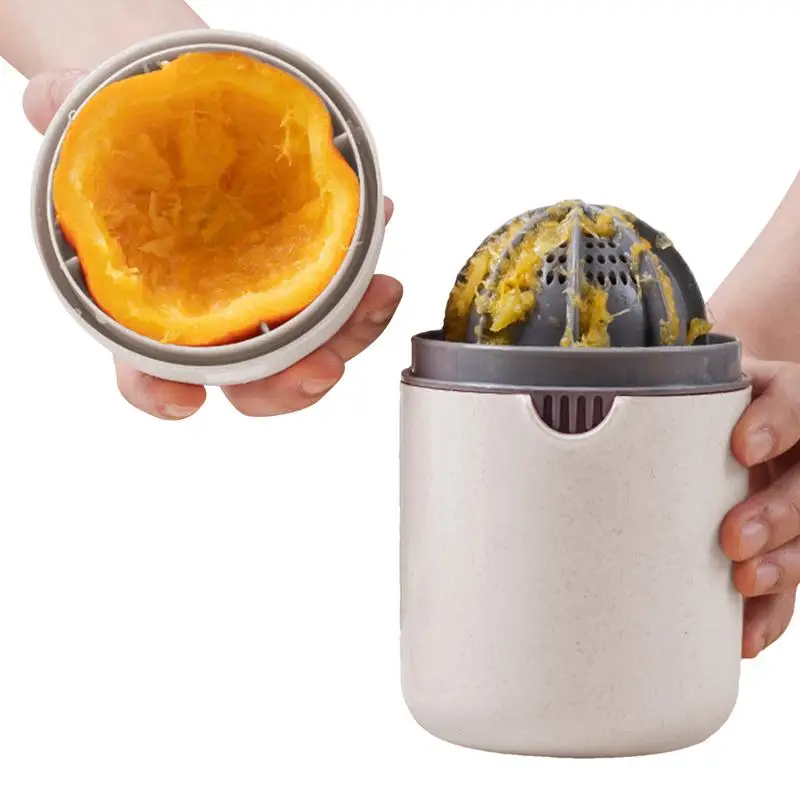 عصارة يدوية عصارة فواكه الحمضيات والبرتقال مع غطاء دوران الصحافة المضادة للانزلاق مخرطة لأدوات المطبخ فاكهة العنب والليمون #1