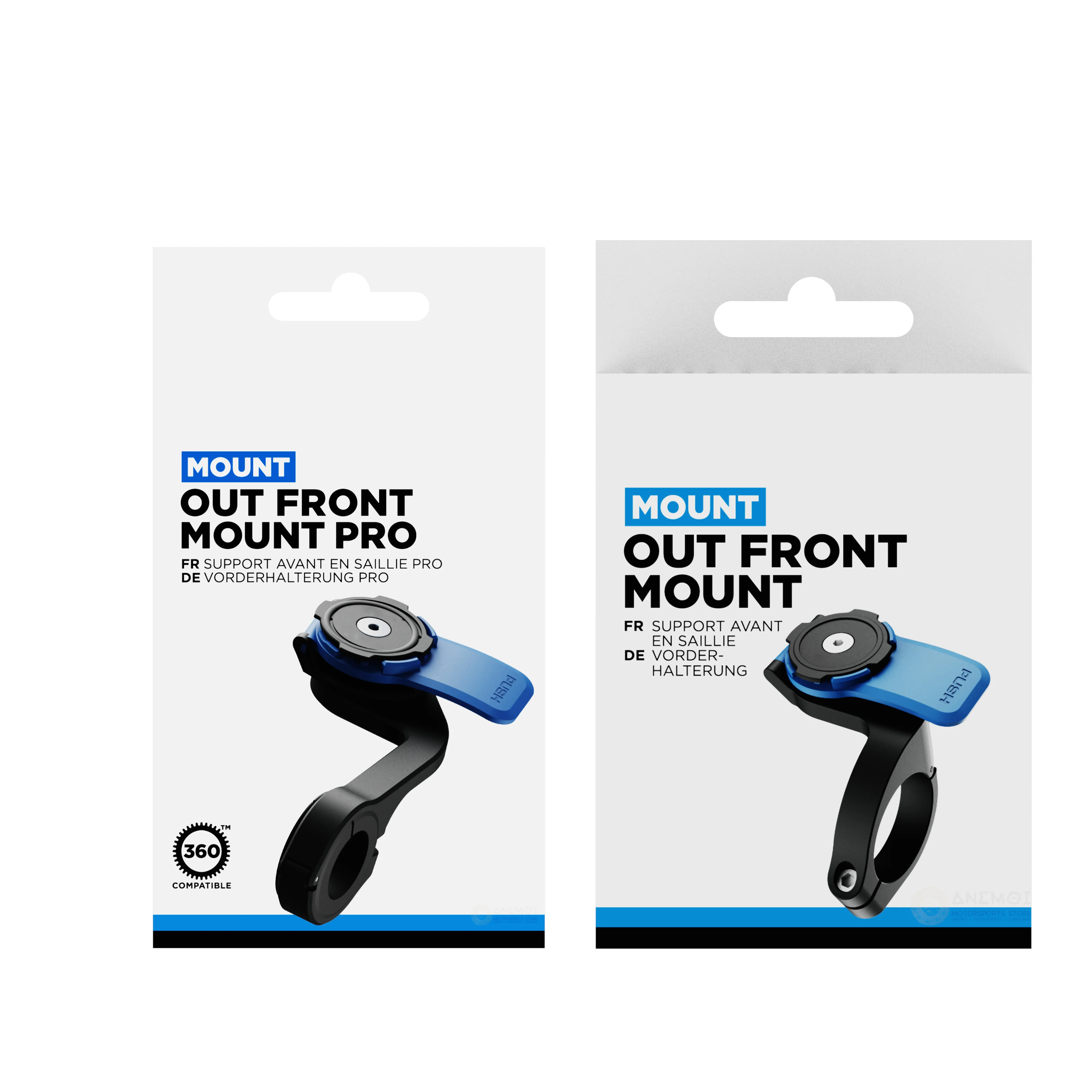 

Out Front Mount Phone Holder for Cycling, Secure Bike Cellphone Holders for Safe Riding