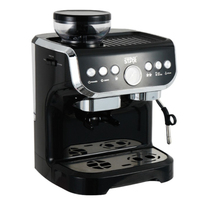 Fully Automatic Espresso Machine Home Grinding Coffee Machine with Steam Milk Froth Adjustable Grinding Coarseness
