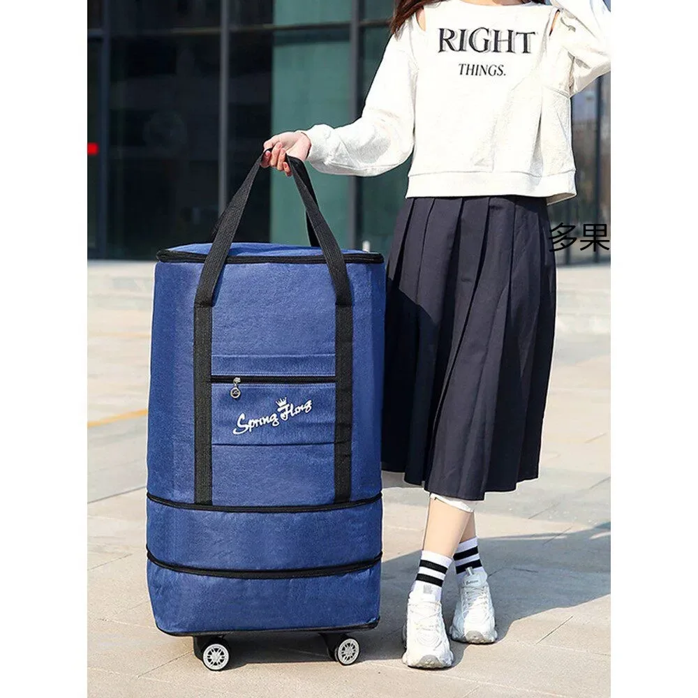 large-capacity-wheel-bag-luggage-portable-travel-bag-with-caster-wheels-dormitory-living-student-bag-carry-on-suitcase