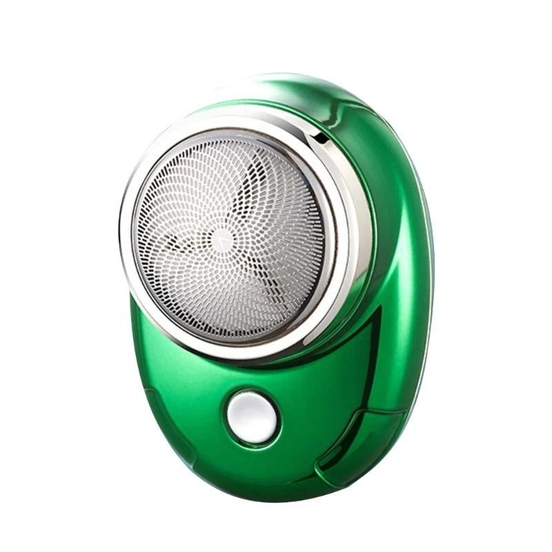 Barbeador Elétrico Portátil M2EE Aparadores de Carregamento USB Aparador de Barba Turbos Sistema 3Blades, Aparadores de Barba de