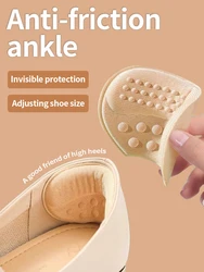 4pcs Shoe Pads for High Heels Pain Relief Anti-wear Cushion Heel Protectors Shoes Sticker Foot Care Liner Grip Insole Insert Pad