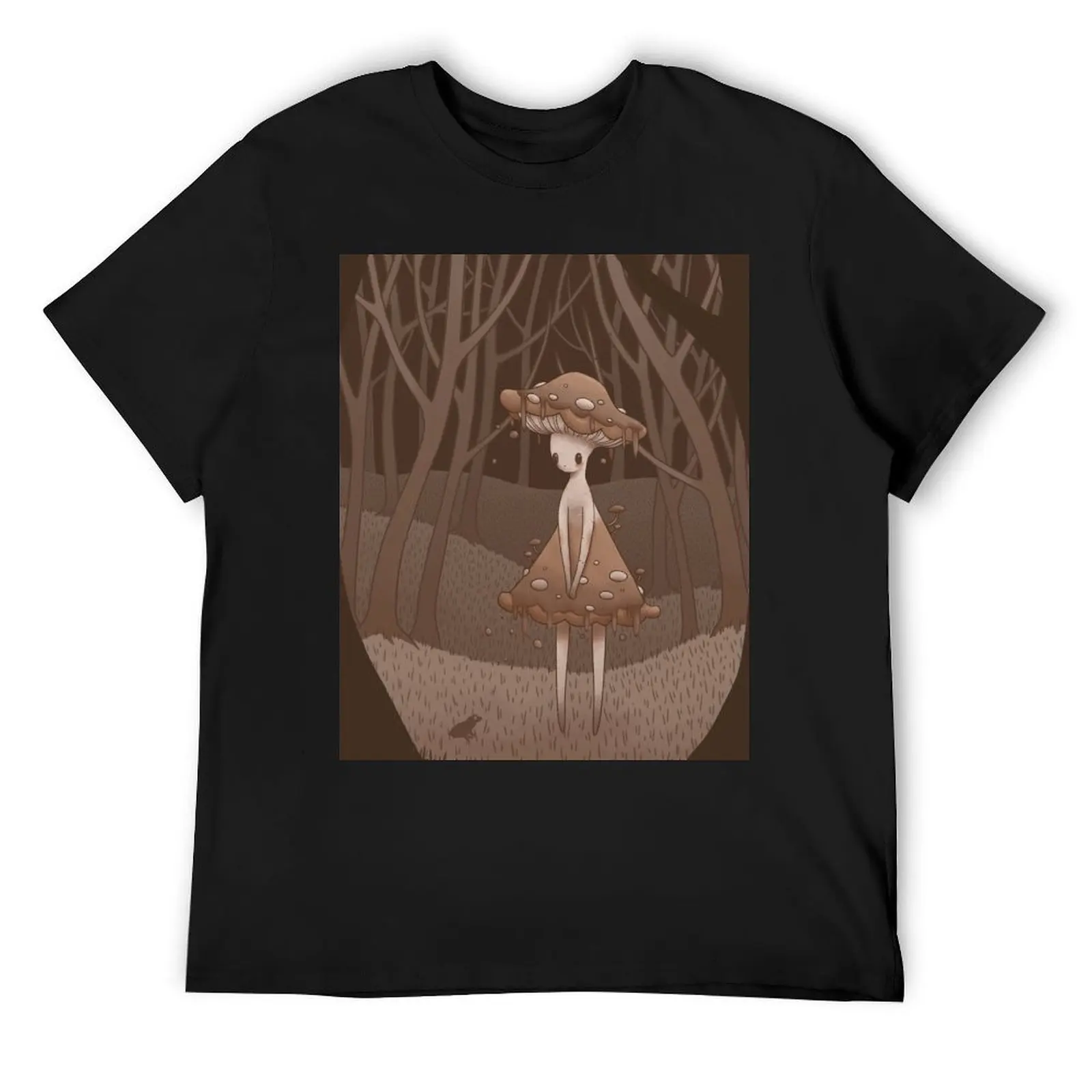 

Lost Mushroom Girl T-Shirt sublime essential t shirt custom shirt men clothes