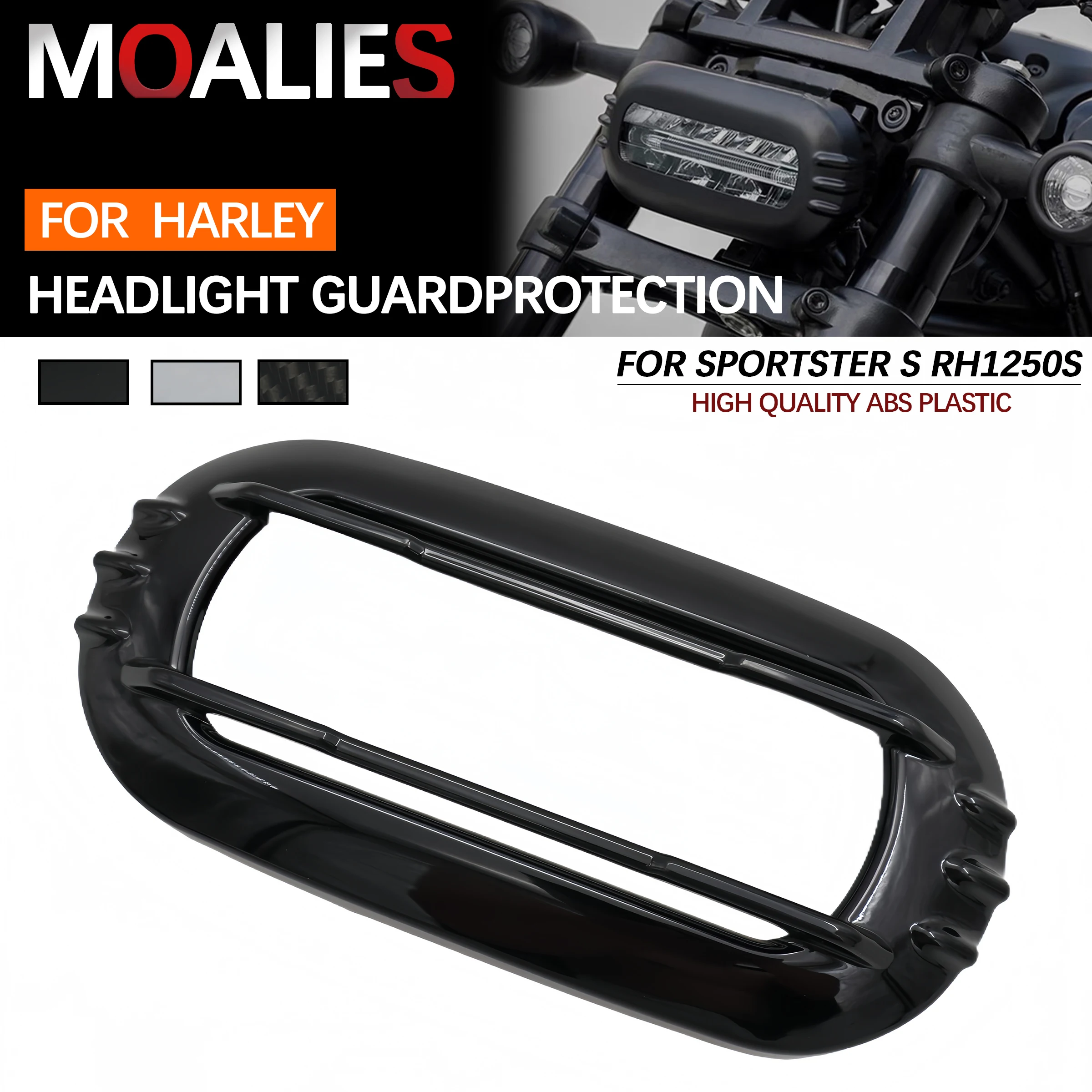 

For Harley Sportster S 1250 RH1250S 2021-2023 Motorcycle Accessories Headlamp Signal Speedometer Bezel Cover New Headlight Grill