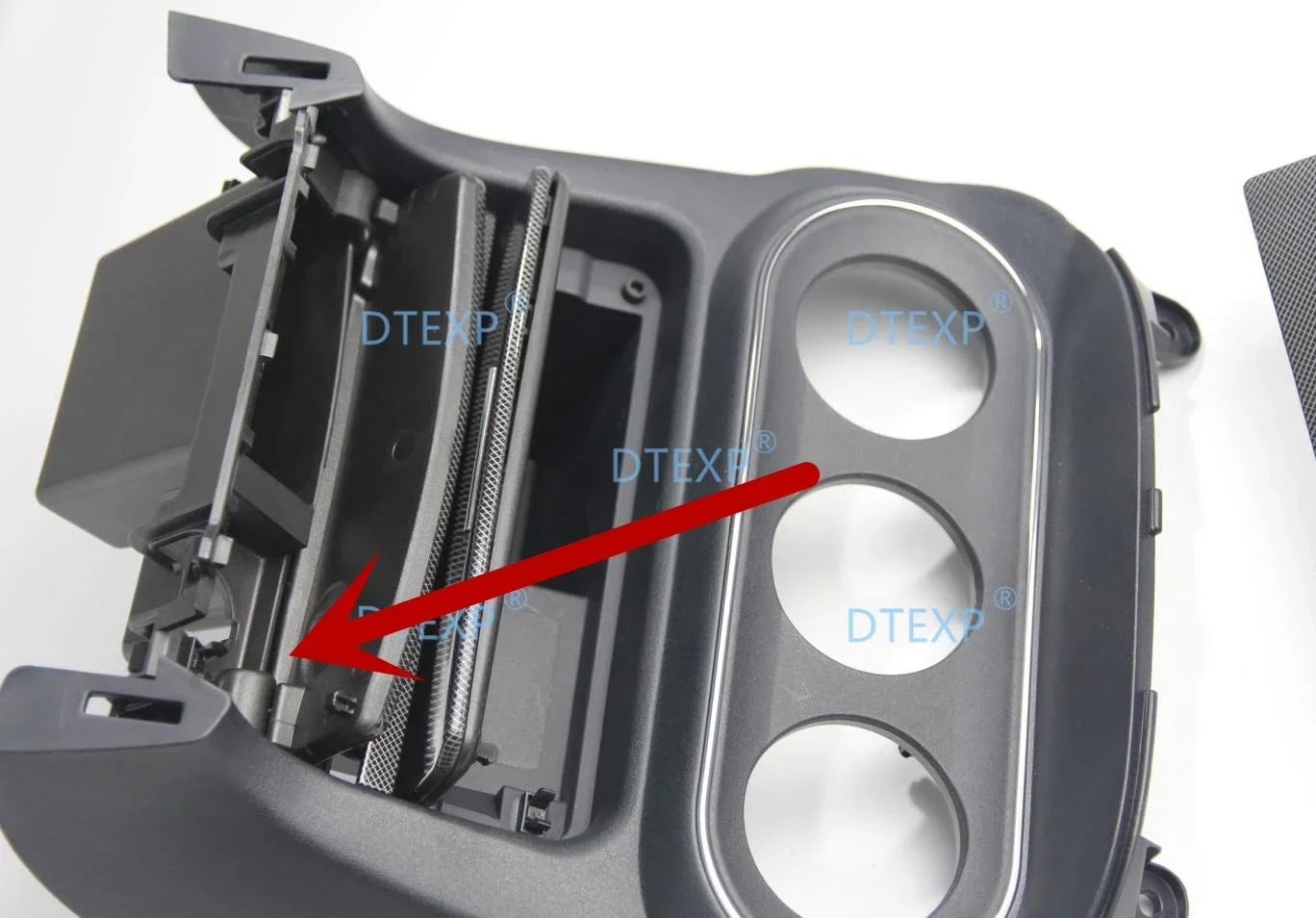 1 Piece AC Cover Gear Box Cover For Lancer Ex Carbon Fiber Board For Lancer Gt Shift Box Plate For Evo 10 X MT AT CVT 8010A189