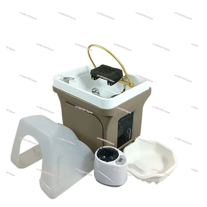 Mobile Shampoo Basin Beauty Salon Ear Cleaning Hair Care Center Health Water Circulation Head Treatment Fumigation Spa Machine