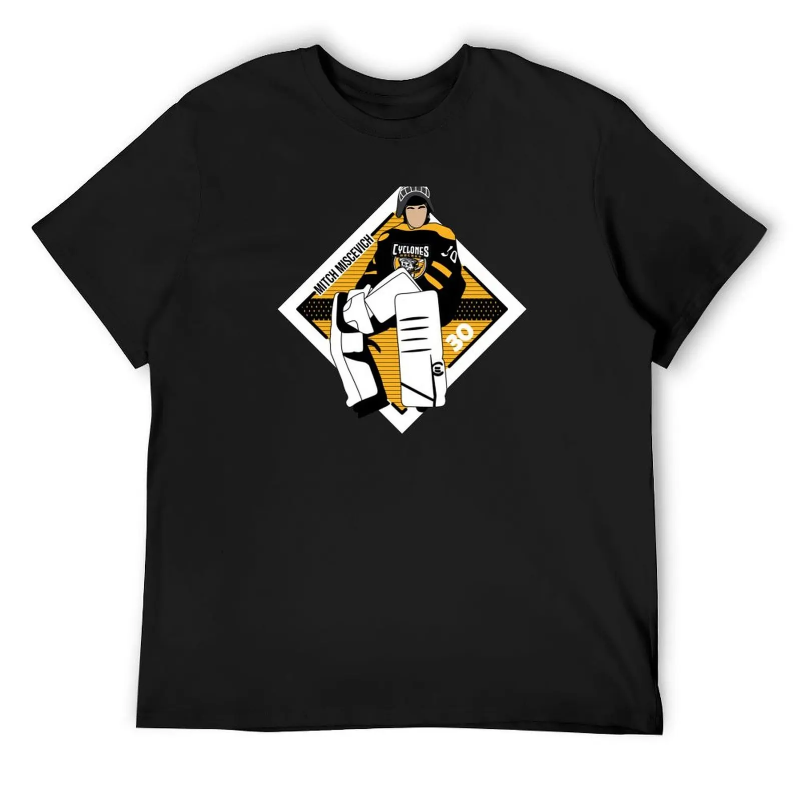 

Mitch the Goalie T-Shirt Man t-shirt anime t shirts plus sizes plain luxury clothes men