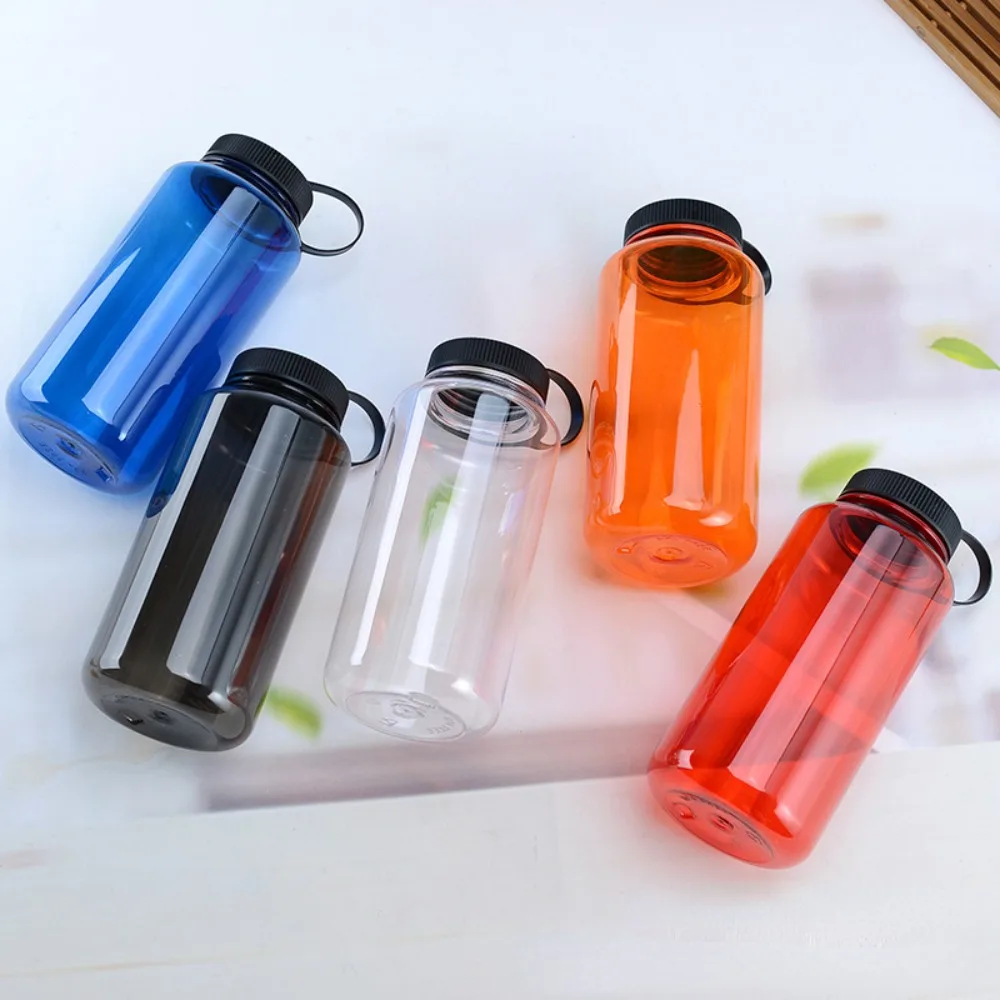 Bottiglia d'acqua portatile da 1000 ml con bocca larga, tazza per bevande, tazza portatile, bottiglie sportive resistenti alle cadute