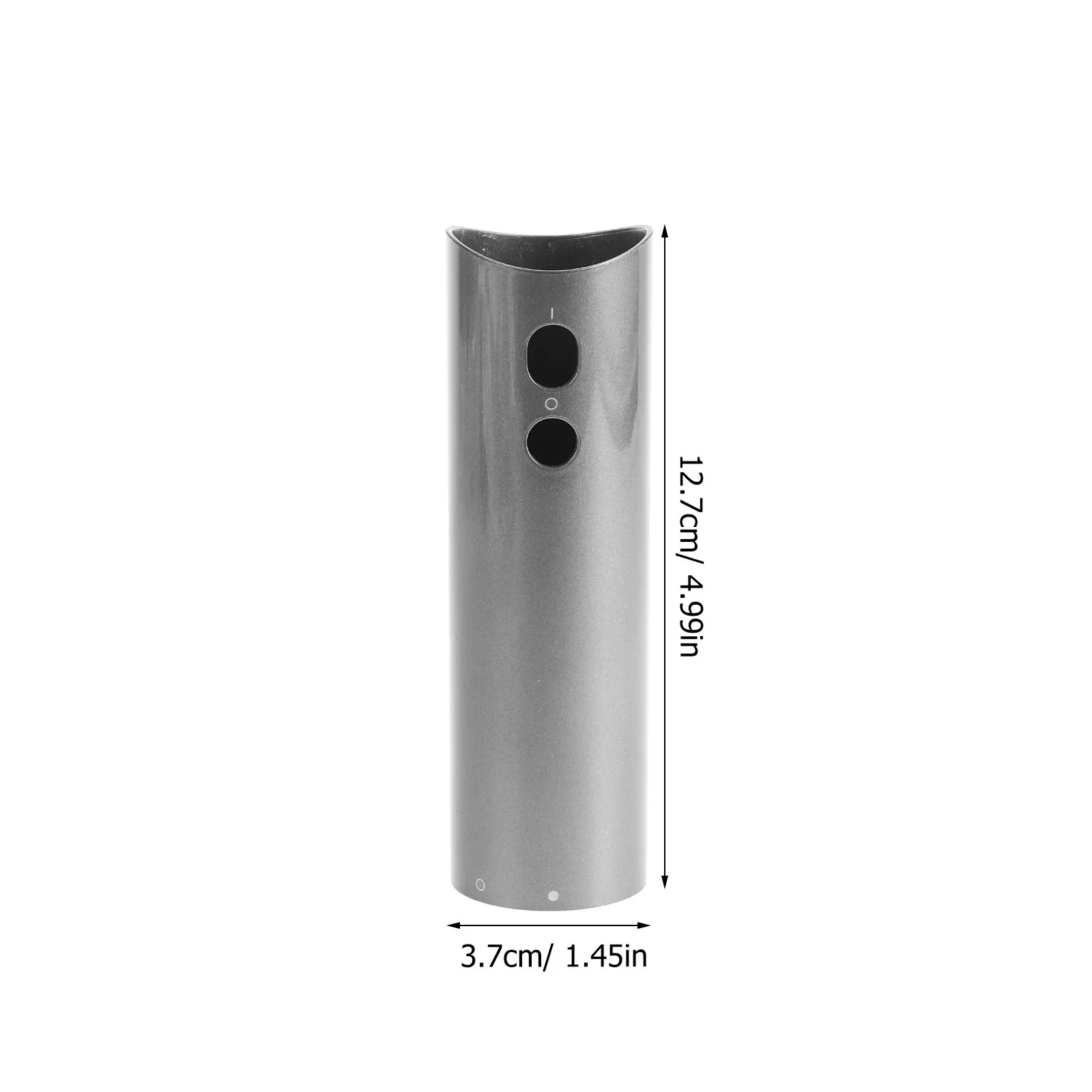 Picture 4: Plastic Hair Dryer Replacement Cover Sleeve Handle Grip for DIY Repair Maintenance Compatible with Dyson Hair Dryers Silver