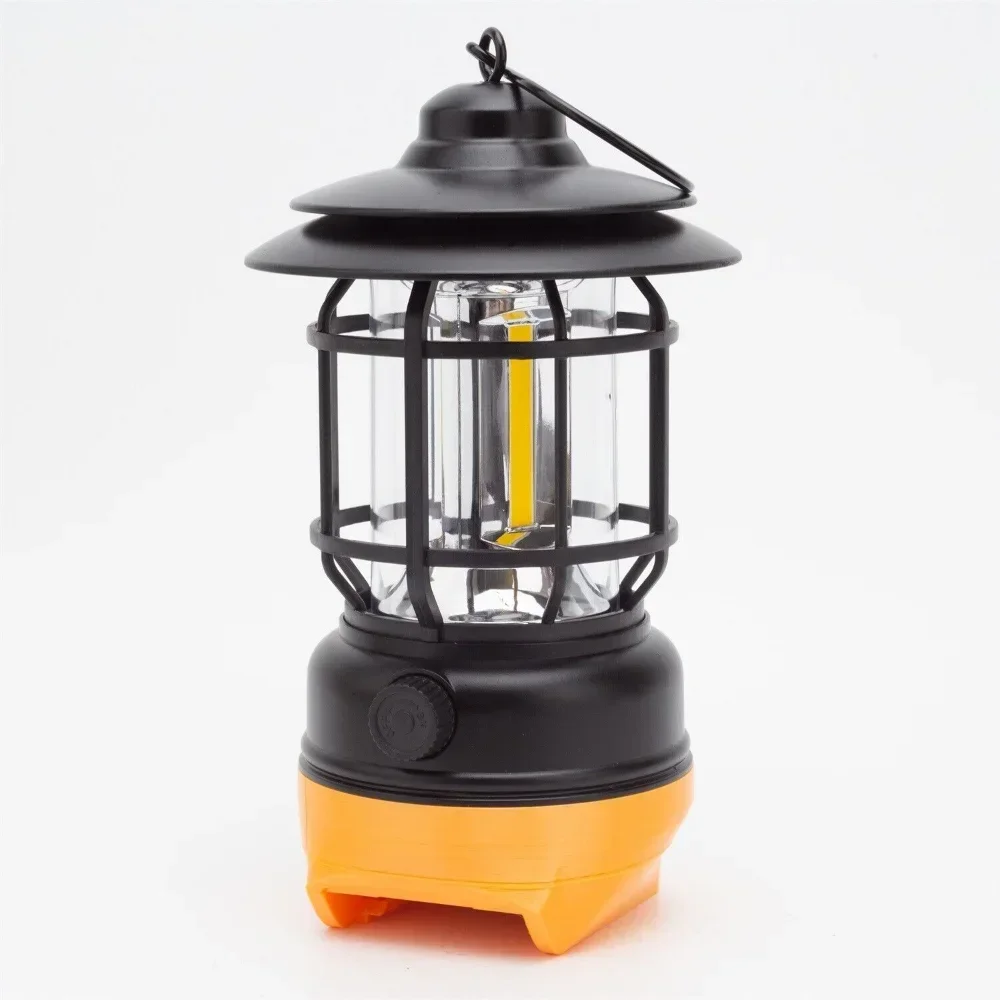 Portable Lantern LED Work Light Camping Lantern For Dewalt 18V Lithium Battery Hanging Tent Light Outdoor (NO Battery)