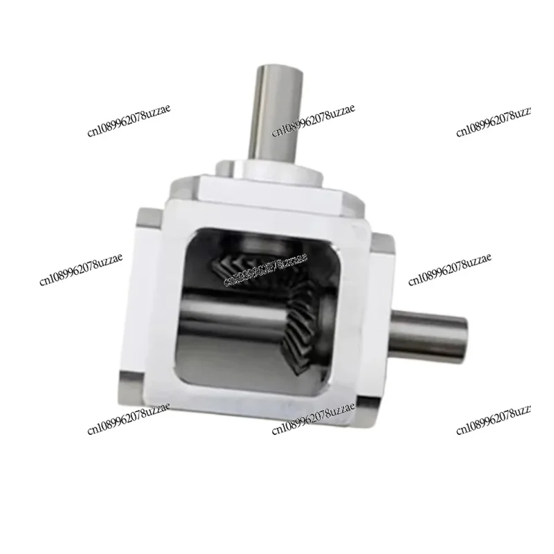 

Компактный перекрестный реверсивный вал T-типа 1:1 под прямым углом коробки передач с валом 10 мм — редуктор конической шестерни