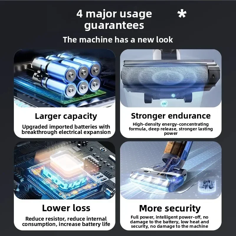 Suitable for Tiankefuwan washing machine battery accessories 1.0/2 0/3.0 generation two generation battery pack
