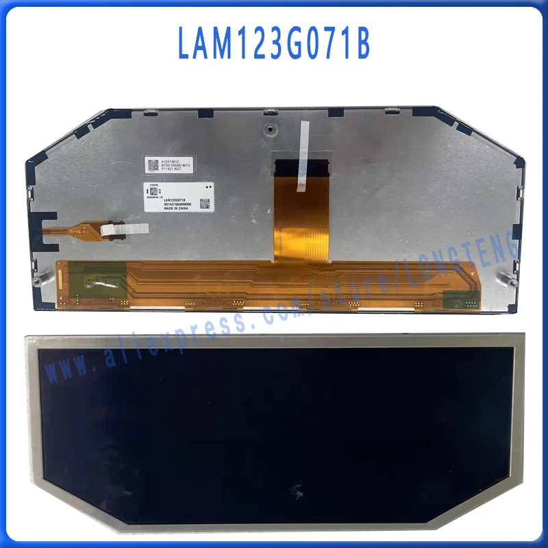 A6L 2017-2020 12.3 Inch LAM123G071A/B/C LCD Display Instrument Cluster Dashboard In-Dash Repairment for Vehicle