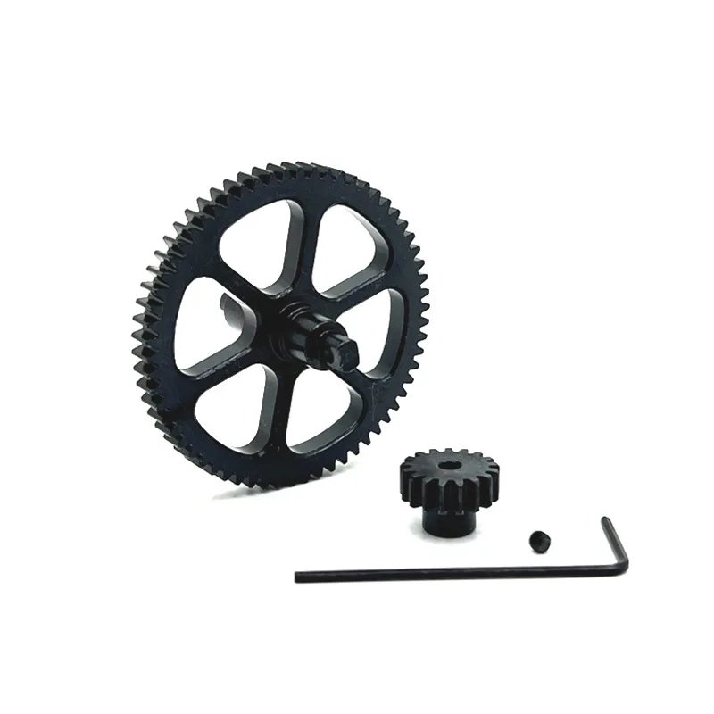 Motor Reduction Gear for WLtoys 124006 12423 12427 12428 12429 Metal Upgrade Parts Kit RC Car OP Accessories