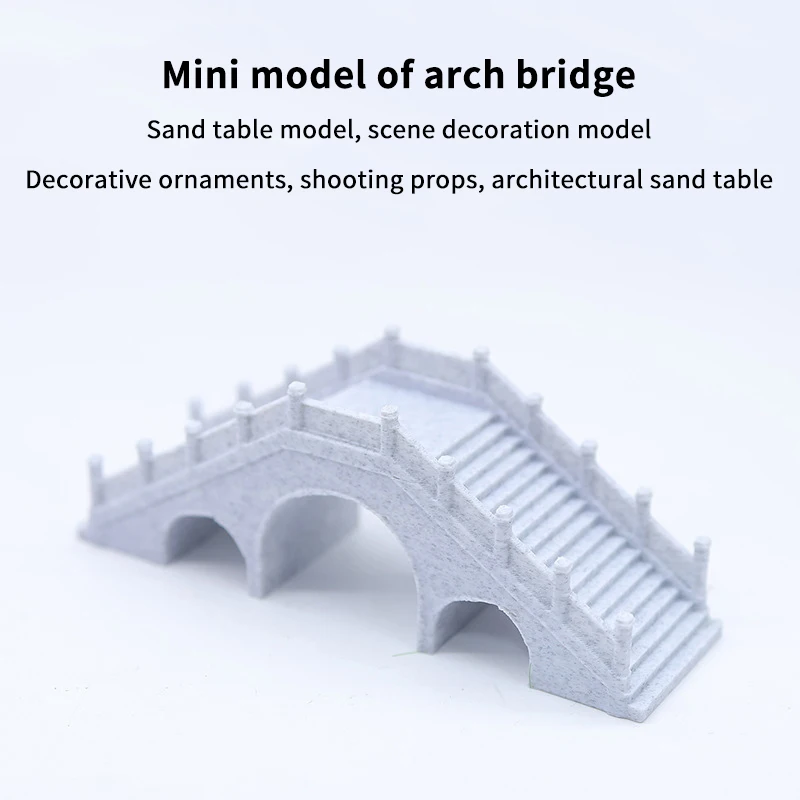 

Модель арочного моста для кукольного домика 1/12, украшение для сада и парка, аксессуары для декора кукольного домика
