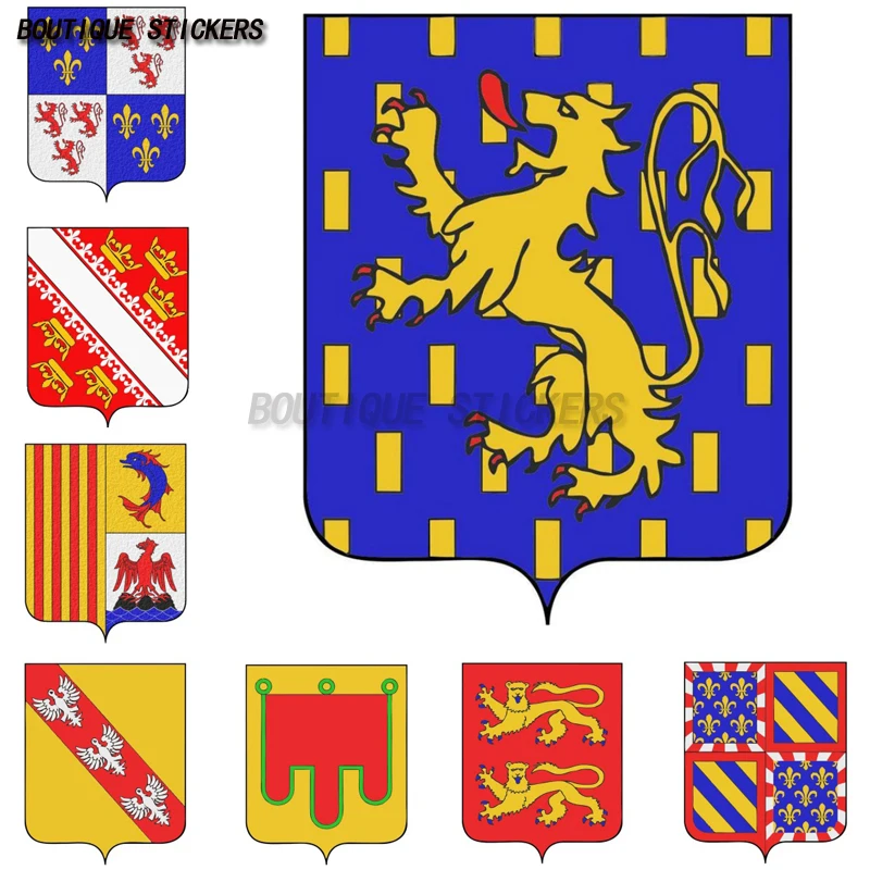 

Exquisite French Stickers france blason franche comte-picardie-alsace-paca provence-lorraine-auvergne-normandie-bourgogne PVC