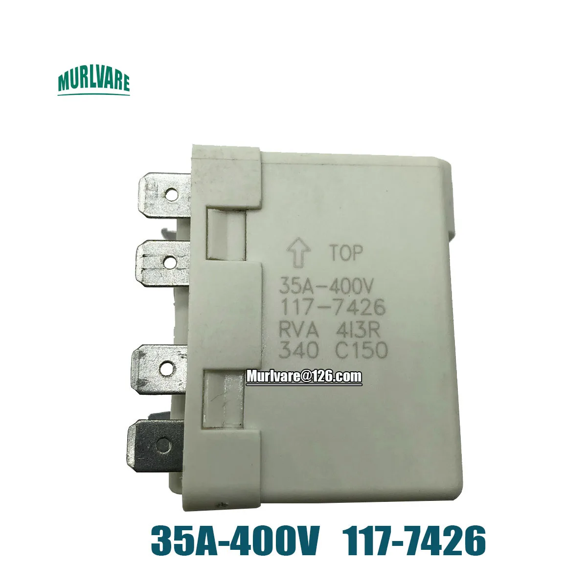 Ice Maker Refrigerator Spare Parts 35A-400V 117-7426 RVA 413R Compressor Relay Starter For Manitowoc HOSHIZAKI Ice Maker