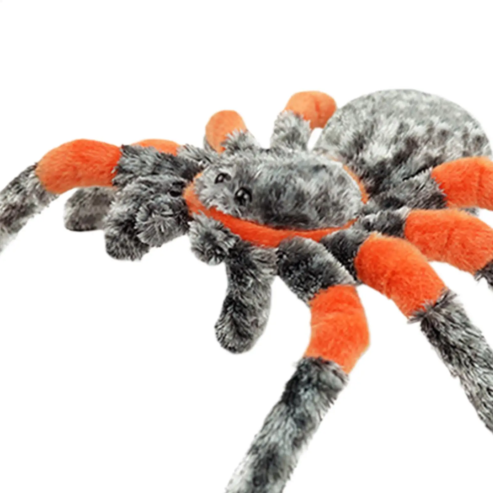 Spider Stuffed Animal 25cm Soft Realistic Educational Home Decor Animal Plush Sofa Decoration For Bed Couch Sofa Bookshelf Table