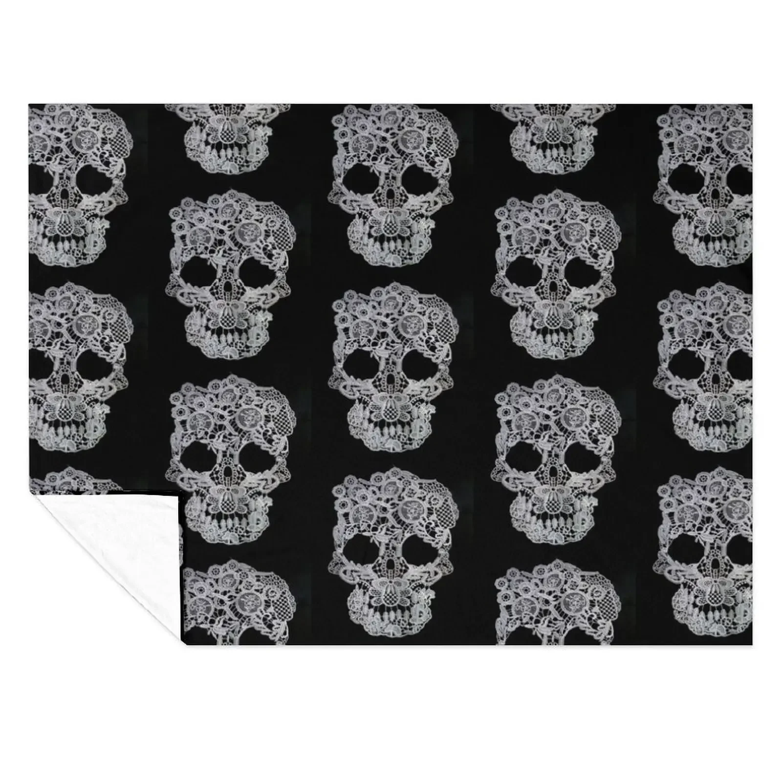 

Crochet skull Throw Blanket Soft Bed covers Luxury Designer christmas gifts Blankets