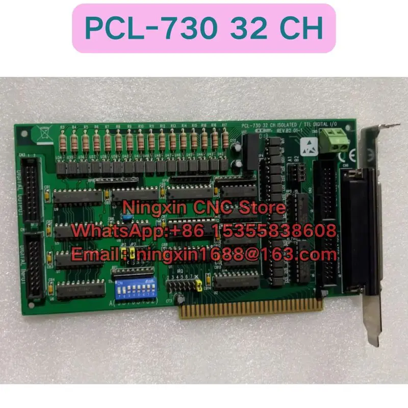 

Second-hand PCL-730 32 CH Isolated Digital I/O Acquisition Card Functional test OK Fast delivery PCL-730 REV.B2