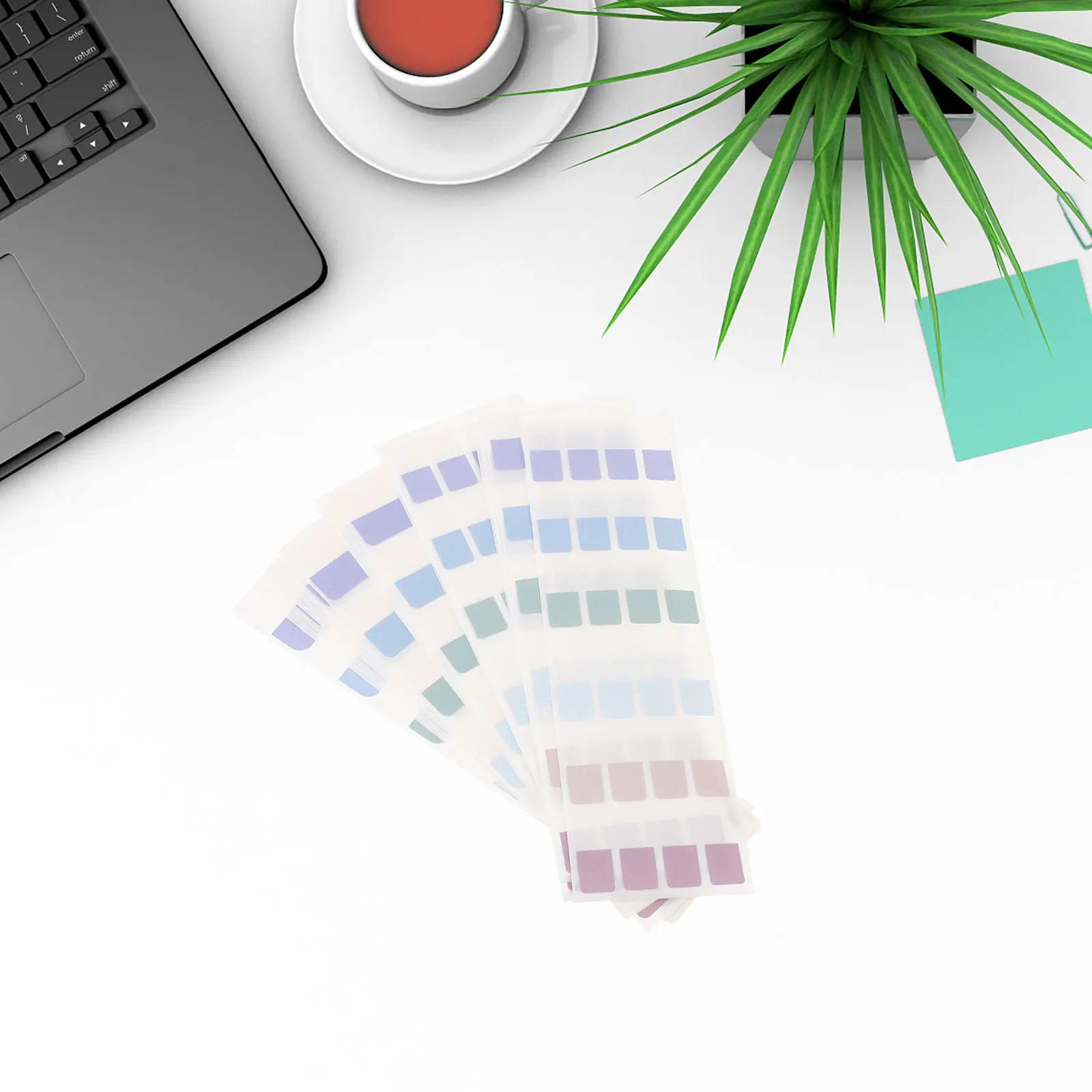 

30 Sheets Tabs Bookmark Plastic Page Marker Office Plastic Mark Sticker Use Book Annotation Supplies Memo Pad