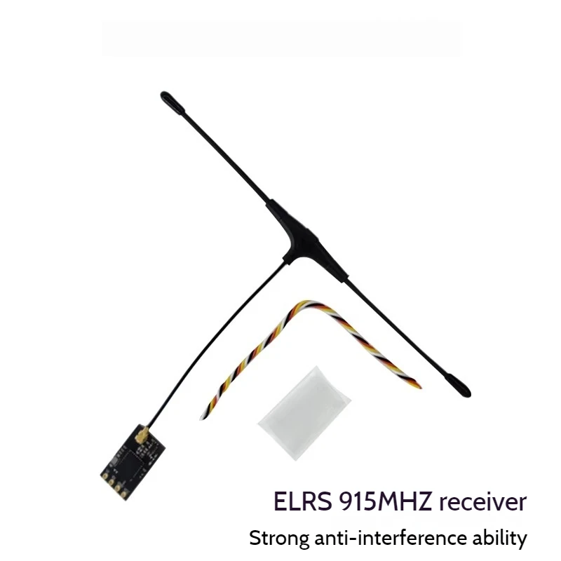 ELRS-receptor antiinterferencias, dispositivo de larga distancia, IPEX1 ISM, modelo de avión Fpv Nano Rx, alta frecuencia de actualización CRSF, 915MHZ