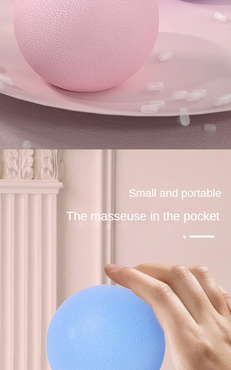 Description Picture 5 of item6CM Fascia Ball Therapy Deep Tissue Muscle Relaxation Exercise Sports Fitness Yoga Massage Trigger Point Stress Pain Relief