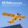최신 뜨거운 2.4G RC 비행기 WLtoys A160 업그레이드 버전 노란색 5CH 3D/6G 고정 날개 항공기 브러시리스 모터 야외 장난감 5