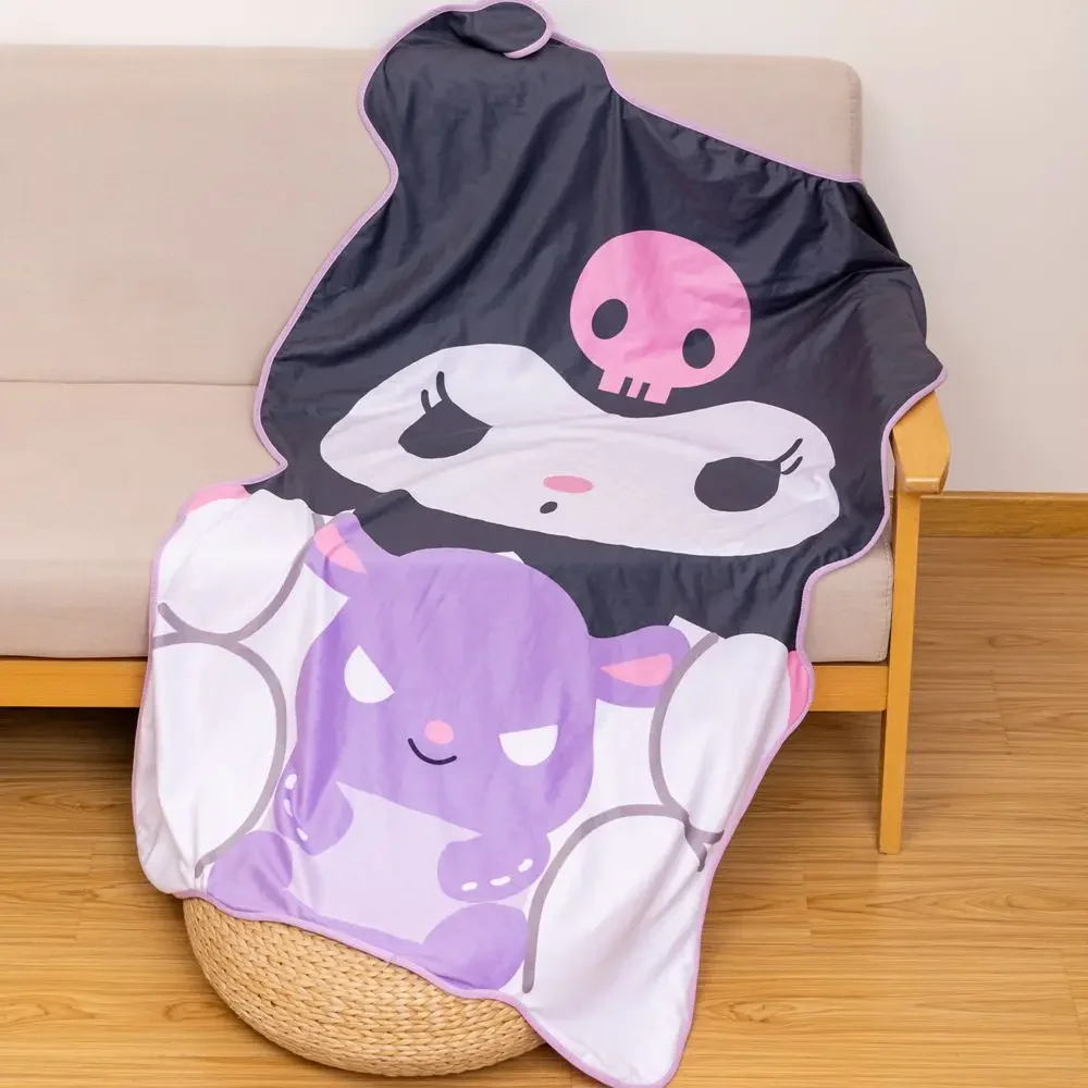 95x155cm Sanrio My Melody Cartoon Sleeping Bag Air Conditioner Blanket Cover Cinnamon Quilt Girl Boy Blanket Quilt towel