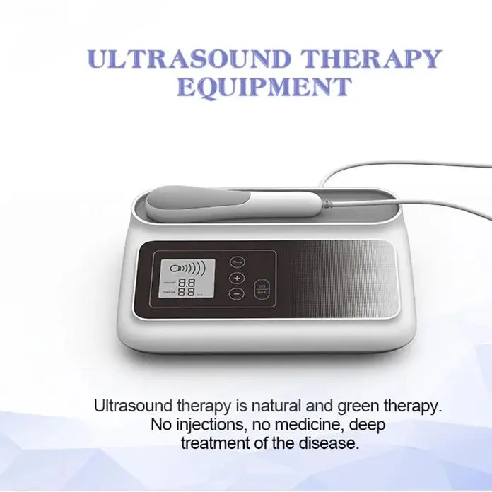 

NEWGAGA Pain Relief Muscle Joints Massage Ultrasonic Therapy Machine LCD Screen Display Ultrasound 1MHz Physiotherapy Device