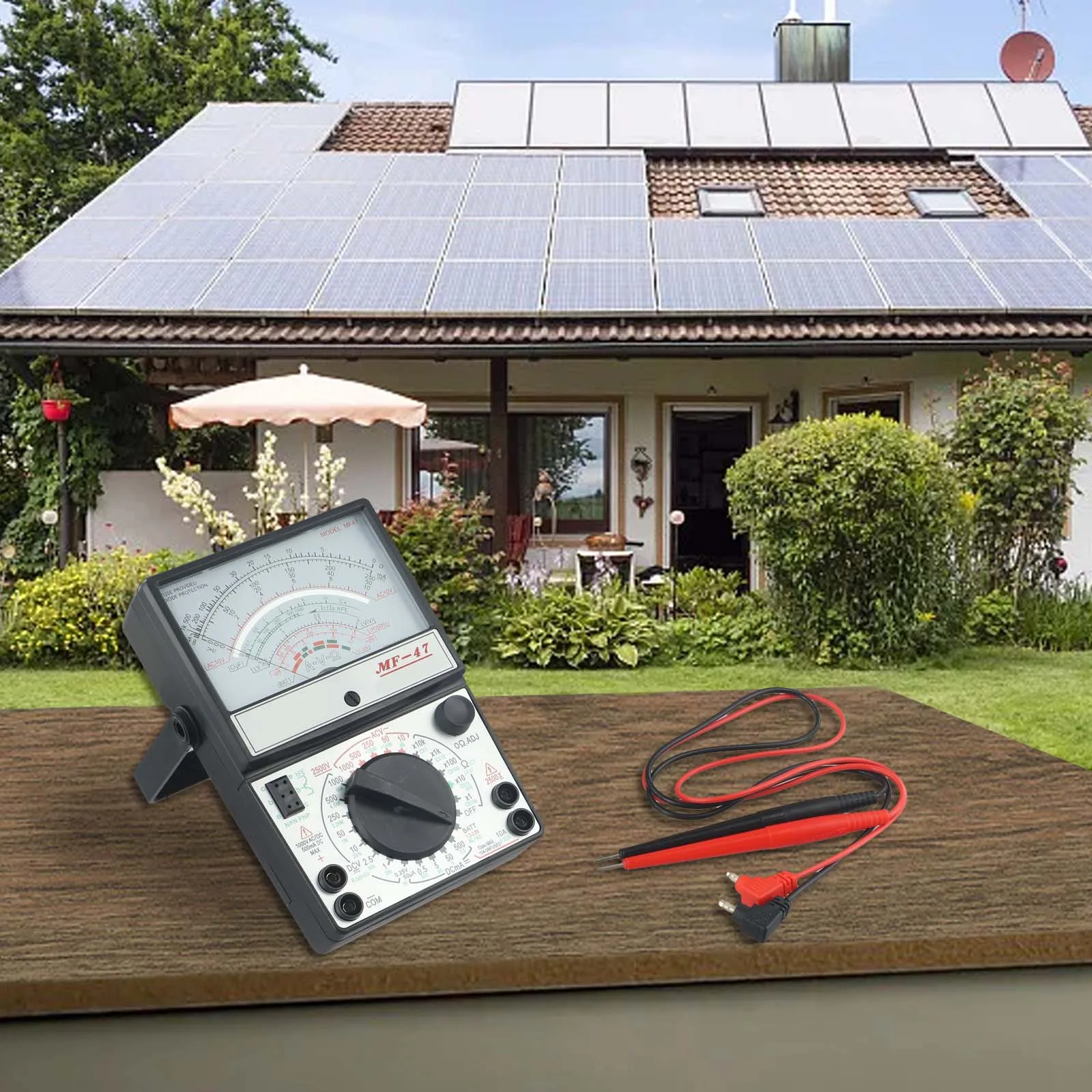 

Measure AC And DC Voltage Analog Multimeter Analog Multimeter Battery Powered Ammeter Ohmmeter Analog Multimeter Voltmeter