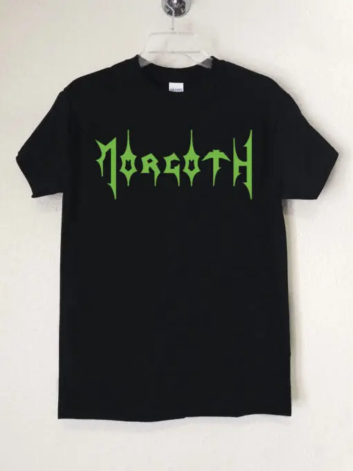 Morgoth Logo Polera Negra Hombre