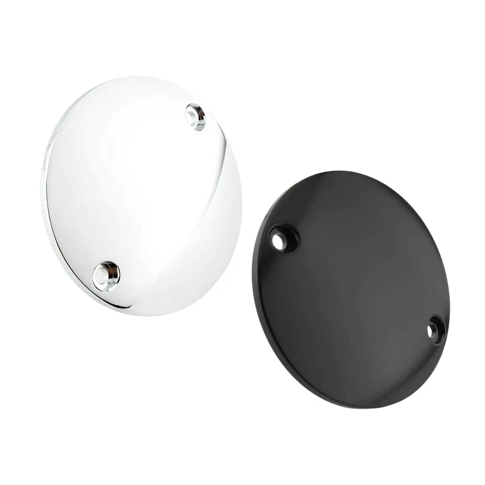 2 Hole Ignition Timer Cover Aluminum Alloy Ignition Timing Cover for Fxe 1200 Super Glide 73-80 Parts