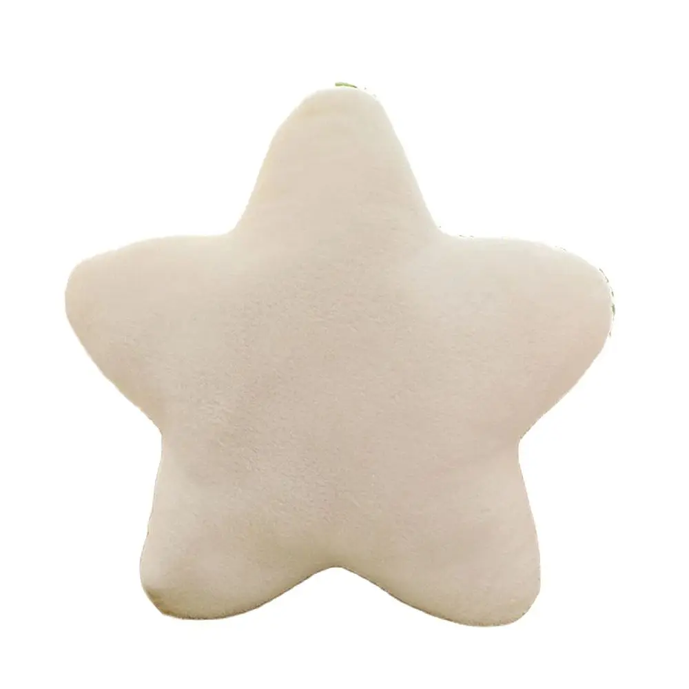 30CM Cute Butter Cheese Throw Pillow Plush Toy Dormitory Sleep Sofa Chair Cushion Pentagon Soft Star Shape Child Birthday Gift