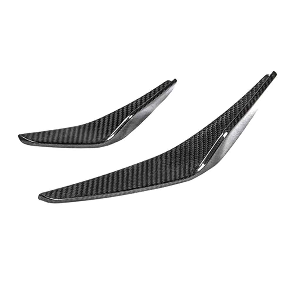 For Lamborghini Huracan Evo 2019-2021 P Style Dry Carbon Fiber Front Bumper Canards