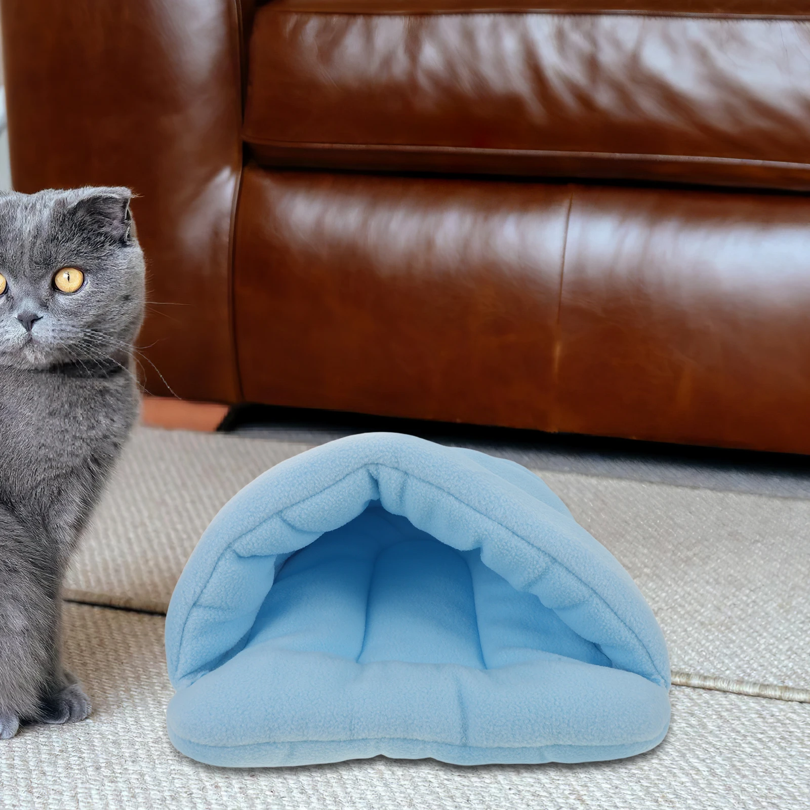 

Pet Warmth Nest: Soft Small Animal Hideout For Hamsters Guinea Pigs Chinchillas Ferrets Hedgehogs Washable Winter Sleeping